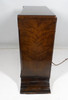 Authentic Spartan Model 100 Disc Speaker from the 1920s. This vintage wood cabinet loudspeaker features a free-edge cone design by Spartan Electric Corp., ideal for early tube radios. Excellent decorative and collectible piece for antique radio enthusiasts. Rare 1920s audio history in original wood mantle-style enclosure.