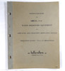 Original Hallicrafters S-36 Radio Receiver Operating & Service Manual. Genuine used vintage manual for the rare S-36/S-36A VHF/UHF communications receiver (27.8-143 MHz AM/FM/CW). Includes schematics, operation, alignment, and maintenance details. Perfect for restoration. Clean and complete from Nationwide Radio & Eq Sales.