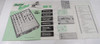 Original Hickok Model 799 Tube Tester Assembly/Operating Manual with additional rapid operating instructions, question and answer selling guide, and promotional sales pamphlet. Complete vintage documentation for the Hickok 799 Mustang tube tester. Great for restoration or reference. From Nationwide Radio & Equipment.