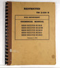 Set of two original War Department Technical Manuals TM 11-850 and TM 11-850 N for BC-312, BC-343, BC-314, and BC-344 receivers and variants. Complete vintage military documentation for these classic WWII HF radios. From Nationwide Radio & Equipment.