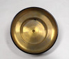 aftermarket solid brass 4:1 spinner knob for Collins 75A-4. Heavy ~16 oz weighted design with shiny enamel finish for smooth tuning feel. Reduction drive not included.