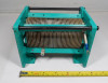 Harris-style green plastic frame roller inductor, 1.6–35 µH, silver-plated flat ribbon coil with double internal contacts, ¼″ shaft. Ideal for HF antenna tuners & amplifiers.