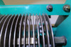 Harris roller inductor, variable inductor 50uH, military roller inductor, silver plated variable coil, HF antenna tuner parts, linear amplifier inductor, green Delrin variometer, 50 uH rotary coil, radio transmitter surplus, heavy duty variable inductance