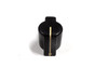 NOS Collins KW-1 small control knobs in excellent condition. Original phenolic with single or double set screw for ¼″ shaft. Perfect for authentic KW-1 restoration.