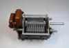Complete vintage LC tank network: 30–374 pF air variable + 1–43 µH roller inductor with mica pads. From AM broadcast transmitter. Ideal for restoration or projects.