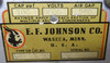 EF Johnson 100 DD 90 dual-section air variable capacitor: 30-100 pF per section, 9000V, 1/4" shaft. Vintage high-voltage RF part for ham radio, transmitters & tuners. Made in USA.