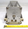EF Johnson 153-508-4 Dual Section Air Variable Capacitor – 18-57 pF per section. Genuine E.F. Johnson Co. Type D-style dual air variable ideal for ham radio transmitters, amplifiers, and antenna tuners. Rugged aluminum frame with steatite insulation and high-Q RF performance. Dimensions approx. 7⅜″ L × 4⅜″ W × 4¼″ H. Clean used condition. Perfect for vintage restoration or homebrew RF projects. Nationwide Radio & Eq. Sales.