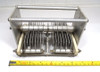 EF Johnson 153-508-4 Dual Section Air Variable Capacitor – 18-57 pF per section. Genuine E.F. Johnson Co. Type D-style dual air variable ideal for ham radio transmitters, amplifiers, and antenna tuners. Rugged aluminum frame with steatite insulation and high-Q RF performance. Dimensions approx. 7⅜″ L × 4⅜″ W × 4¼″ H. Clean used condition. Perfect for vintage restoration or homebrew RF projects. Nationwide Radio & Eq. Sales.