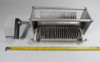 EF Johnson 500 pF Single Section Air Variable Capacitor – 36-500 pF. Genuine E.F. Johnson Co. Type C-style single air variable with ¼″ shaft and original crank handle. Ideal for ham radio transmitters, amplifiers, and antenna tuners. Rugged aluminum construction with steatite insulation, approx. 11″ L × 4½″ W × 4¼″ H, ~1/6″ plate spacing. Clean used condition. Perfect for vintage restoration or high-power RF projects. Nationwide Radio & Eq. Sales.