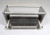 EF Johnson 500 pF Single Section Air Variable Capacitor – 36-500 pF. Genuine E.F. Johnson Co. compact single air variable ideal for ham radio transmitters, amplifiers, and antenna tuners. Rugged aluminum construction with steatite insulation, approx. 8″ L × 4″ W × 4″ H, ¼″ shaft. Clean used condition. Perfect for vintage restoration or high-power RF projects. Nationwide Radio & Eq. Sales – ke9pq.com.