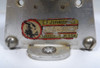 EF Johnson 154-38-2 Single Section Air Variable Capacitor – 23-333 pF, 3000 Volt. Genuine E.F. Johnson compact Type E single air variable ideal for ham radio transmitters, amplifiers, and antenna tuners. Rugged aluminum construction with steatite insulation, approx. 8½″ L × 2⅝″ W × 2⅝″ H, ¼″ shaft. Clean used condition. Perfect for vintage restoration or medium-power RF projects. Nationwide Radio & Eq. Sales – ke9pq.com