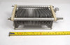 EF Johnson 154-30 Single Section Air Variable Capacitor – 21-1000 pF, 1500 Volt. Genuine E.F. Johnson compact Type E single air variable ideal for ham radio transmitters, amplifiers, and antenna tuners. High-capacitance design in rugged aluminum construction with steatite insulation, approx. 7″ L × 2⅝″ W × 2⅝″ H, ¼″ shaft. Clean used condition. Perfect for vintage restoration or medium-power RF loading projects. Nationwide Radio & Eq. Sales – ke9pq.com