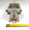 EF Johnson 100E45 (17-100 pF) Single Section Air Variable Capacitor. Genuine E.F. Johnson compact Type E single air variable ideal for ham radio transmitters, amplifiers, and antenna tuners. Rugged aluminum construction with steatite insulation, approx. 6¾″ L × 2⅝″ W × 2⅝″ H, ¼″ shaft, ~0.045″ plate spacing. Clean used condition. Perfect for vintage restoration or medium-power RF projects. Nationwide Radio & Eq. Sales – ke9pq.com