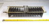 Genuine E.F. Johnson 250E45 dual-section air variable capacitor. Each section approximately 21-78 pF, 0.125″ plate spacing, ~3500 V peak rating. Robust Type E design with steatite insulation, aluminum plates, and ¼″ shaft. Ideal for ham radio, antenna tuners, amplifiers, transmitters, and RF projects. Dimensions approx. 11⅝″ L × 2⅝″ W × 2⅝″ H. Classic Waseca, MN quality. Clean used condition. Perfect for restoration or new builds needing reliable dual air-variable capacitance.