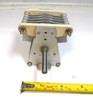 Genuine E.F. Johnson 154-11 single-section air variable capacitor, measured 11–42 pF with 0.125-inch plate spacing and 5,000-volt peak rating. Compact Type E design (approximately 4½ × 2⅝ × 2⅝ inches) with ¼-inch shaft, aluminum plates, and ceramic insulation. Ideal for amateur radio transmitters, amplifiers, antenna tuners, or vintage equipment restoration. Stamped 154-11 and 9-38. Reliable high-voltage RF performance for ham radio projects and parts inventory.