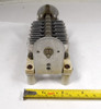 Vintage James Millen 12935 single-section air variable capacitor, 12–33 pF. Features 1/8-inch plate spacing, 1/4-inch shaft, heavy aluminum plates, and ceramic insulating bars with Millen logo. Measures approximately 5½" long × 2⅜" wide × 2½" high.(not counting the stand off length) Rated approximately 3000 V peak. Excellent for classic radio restoration, HF/VHF transmitters, antenna tuners, or experimental RF work. Smooth dual-bearing operation and steatite-style standoffs. Quality used Millen transmitting-style single-section variable capacitor perfect for boat-anchor builders and collectors of vintage radio components.