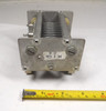 General Electric military surplus P7761569-6 single-section air variable capacitor. Measured range approximately 20–84 pF with ~1/16″ plate spacing and high voltage rating around 4000 V peak. Rugged USA military-spec unit with 1/4″ shaft, ideal for HF amplifiers, antenna tuners, or radio restoration projects. Measures about 4.6″ long × 2.75″ wide. Excellent condition for age. Perfect for ham radio builders seeking authentic high-voltage surplus components.