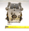 Vintage General Radio Type 334 single-section air variable capacitor, 21–400 pF, 500 V peak rating. Classic USA-made design with metal end plates, brass plates, hard-rubber insulation, and 1/4-inch shaft. Measures about 3-3/8 × 3-1/2 × 3-3/4 inches with approximately 1/32-inch plate spacing. Ideal for amateur radio receivers, laboratory instruments, restoration projects, or RF tuning applications needing a reliable low-loss component.