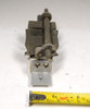 Dual-section air variable capacitor, 7–105 pF per section, approximately 1000 V peak rating. Compact multi-plate design with ~1/64-inch plate spacing and 1/4-inch shaft. Measures about 4-3/4 × 1-5/8 × 2-1/4 inches. Ideal for amateur radio receivers, restoration projects, or RF tuning applications needing matched ganged sections for simultaneous tuning.