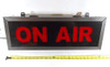 ON AIR Large Commercially Made, Illuminated Sign for Television or Radio Studio  