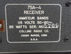 Collins 75A-4 Receiver with 4:1 Tuning Knob, (3) New Dave Curry Filters, New Tubes, Capacitors, & Alignment Late S/N 5709