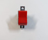 Drake L-75 power switch, 367-0327, L75 amplifier rocker switch, Drake L-4B L-7 L-75 replacement switch, linear amplifier power switch, Drake amp repair part, ham radio amplifier switch