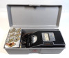 Discover the classic James Millen 90651 grid dip meter in excellent like-new condition with full factory coil set and original plastic carry case. Serial H803 vacuum tube GDO covers 1.7-300 MHz for antenna tuning, resonance checks, and more. Ideal vintage ham radio test instrument
