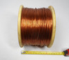 NOS 9 lb spool (approx 1800 ft) 18 AWG copper magnet wire. Ideal for motors, transformers, electromagnets, speakers & DIY projects. High-quality enameled winding wire — new old stock, great value!
