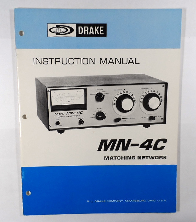 ドレーク MN-4 DRAKE マッチングネットワーク アンテナカップラー