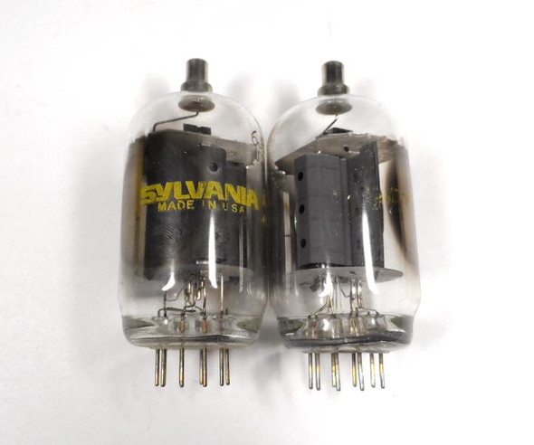 Sylvania 6JB6 Used Pair (2) for RL Drake Radios, Tested & Guaranteed #01