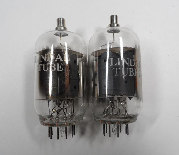 NOS Lindal 6JB6A  pair (2) USA-made vacuum tubes. Ideal finals for Drake T-4X / T-4XB HF transmitters. Original boxes, excellent condition for vintage Drake restoration. Fast US shipping.