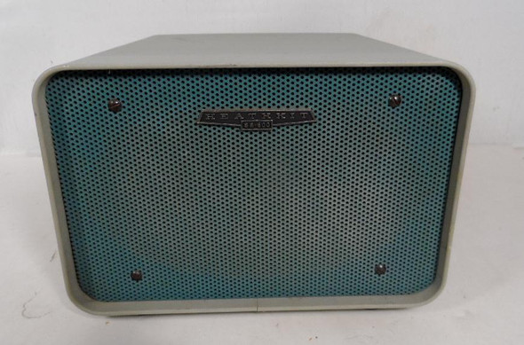 Vintage Heathkit SB-600 communications speaker in collector quality condition. Perfect match for SB-301, SB-401, SB-101 and other Heathkit rigs. Cabinet fits HP-23 power supply. Excellent audio, fully working. Nationwide shipping available.