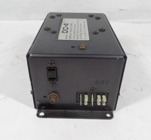 RL Drake DC-4 12V DC Mobile Power Supply with interface cable. For TR-4 / TR-4C series transceivers. Collector quality NOS. Perfect for mobile or portable Drake station. Nationwide shipping available.