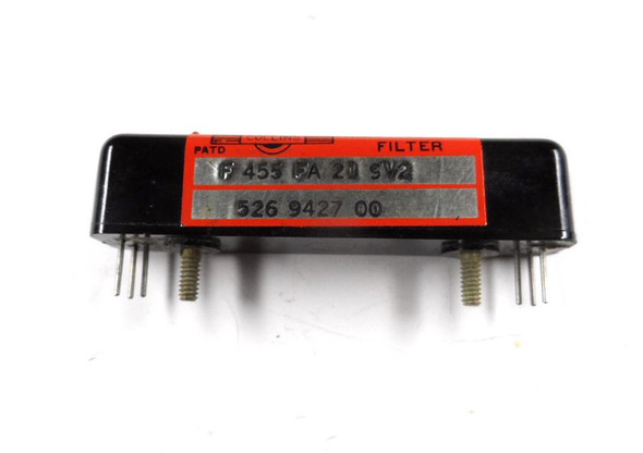NOS Collins F-455-FA-21 Mechanical Filter P/N 526-9427-00. 455 kHz IF, 2.1 kHz @ 6 dB SSB filter—standard for Collins 75S-3B/3C receivers and KWM-2A. Sharp skirts, excellent shape factor, legendary Collins quality. Perfect original replacement or upgrade for S-Line equipment. Rare New Old Stock in excellent condition. Fast shipping