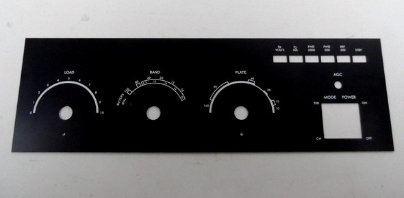 Restore your classic RL Drake L7 with a rare, brand new front panel including 10-meter band coverage. Browse our inventory of vintage amateur radio parts and amplifiers.