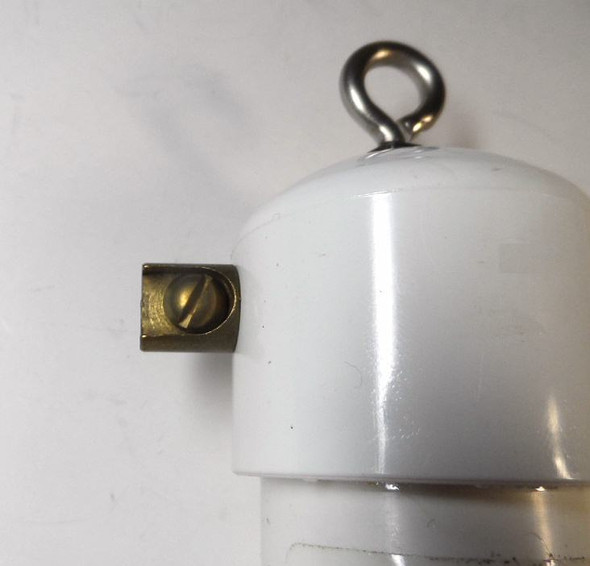 Pro-Balun PB-1 1:1 Current Balun by SPH-RO Manufacturing USA. Rugged PVC housing, eyebolt, brass terminals, SO-239 connector. Excellent for dipole and inverted-V antennas. Reduces RFI and common mode currents. Great condition ham radio antenna accessory.
