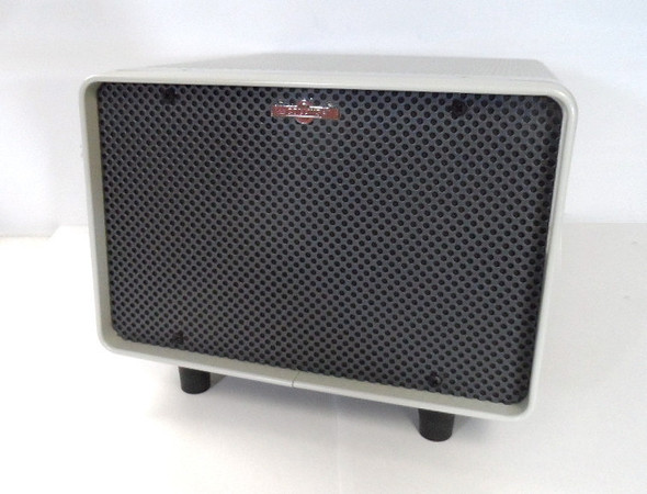New Reproduction Collins 516F-2 Winged Emblem Cabinet with Metal Trim Ring for sale. Premium USA-made replacement cabinet for the Collins 516F-2 power supply. Perfect match for S-Line and KWM-2 stations with winged emblem grill. High-quality restoration part from Nationwide Radio & Equipment.