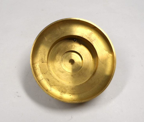 aftermarket solid brass 4:1 spinner knob for Collins 75A-4. Heavy ~16 oz weighted design with BRASS finish for smooth tuning feel. Reduction drive not included.