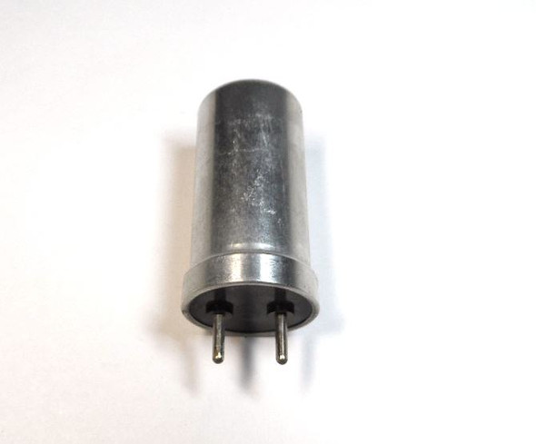 Original Collins 75A-4 100 KC calibrator crystal in excellent condition. Metal can style for the built-in 100 kHz crystal calibrator. Ready for restoration use.