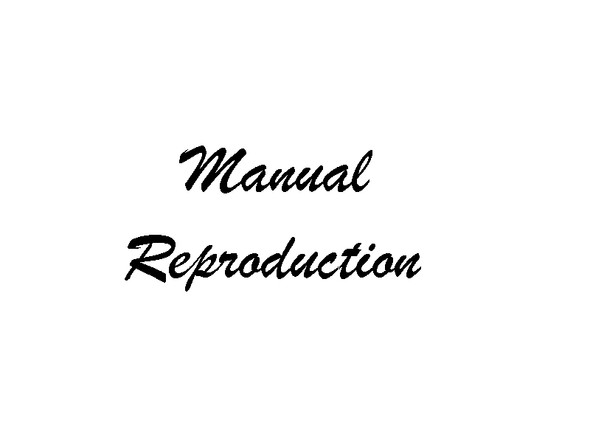 Mirage B-2516-G VHF Amplifier Manual Reproduction