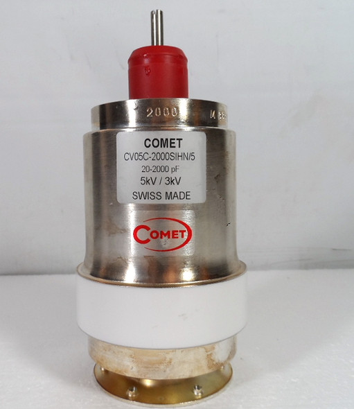 Comet CV05C-2000SIHN/5 Vacuum Variable Capacitor 20-2000 pF @ 5KV  New in Original Box