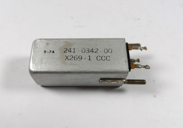 Collins 51S-1, Band Pass Filter  FL-1  for .2 to 2 MHz P/N 241 0342 00,  X269 1 CCC