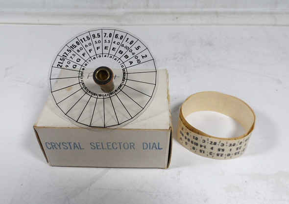 RL Drake NOS Frequency Dial and Sticker Set for the  SPR-4 Communications Receiver