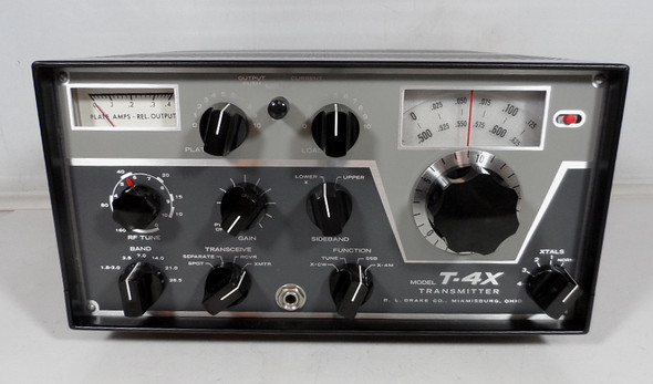 RL Drake T-4X  HF Transmitter in Collector Quality Condition Refurbished by WB4HFN Late S/N 13063R