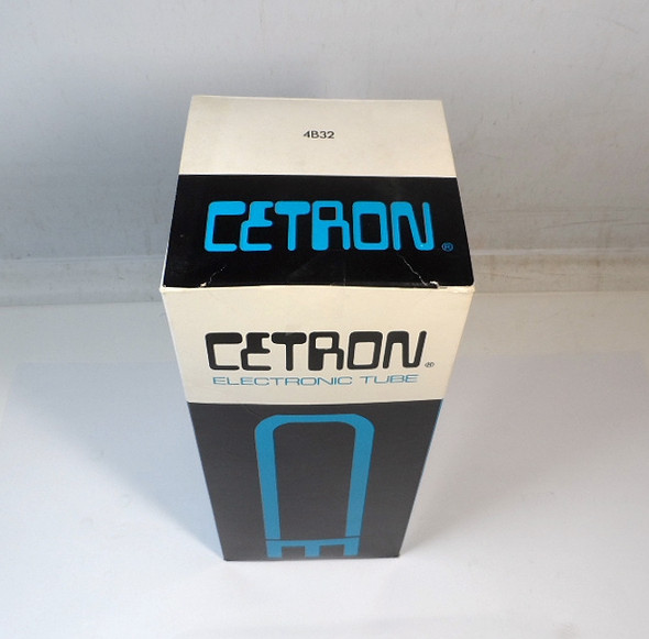 Cetron Pair of 4B32 Rectifier Tubes for the Collins KW-1 and Johnson KW Desk Amplifier NEW in Boxes (Replaces the Mercury Vapor 872As)