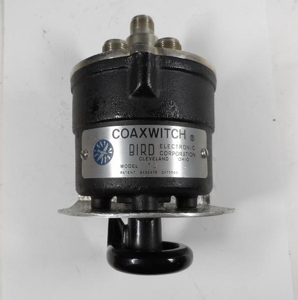 Bird 74, Six Position 50-Ohm Coaxial Selector Switch, in Excellent Condition