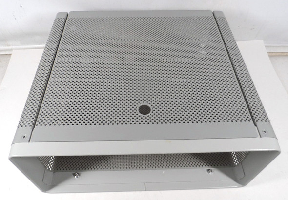 Collins 30L-1 Amplifier Original Used Cabinet with Trim Ring, Feet, Risers  and Stainless Steel Hardware Late S/N with Plastic Finger Hole #3