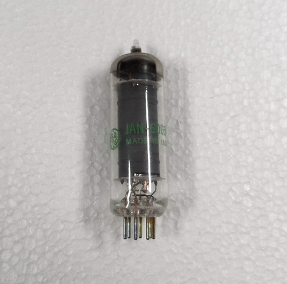 General Electric JAN 6EB8 New Old Stock Vacuum Tubes Sleeve of 5