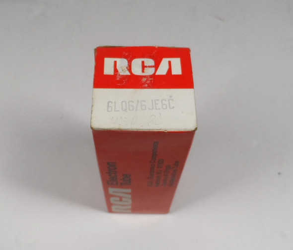 RCA 6LQ6 / 6JE6C Used Amplifier Tube for HF Amplifiers Tested & Guaranteed