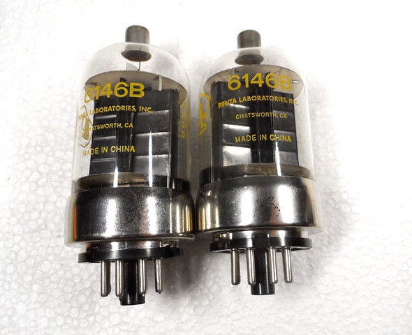 Penta Labs Pair of 6146B NOS Vacuum Tube 1993 Date Codes Tested and Guaranteed
